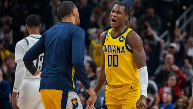 Bennedict Mathurin Tyrese Haliburton Indiana Pacers